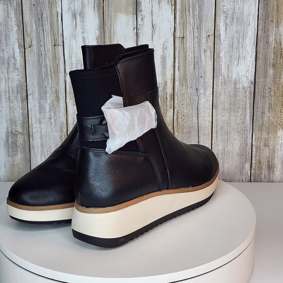 Clarks Women’s Zylah Rose Ankle Boots – Comfort Flatform Leather - Size 7 - Picture 3 of 10